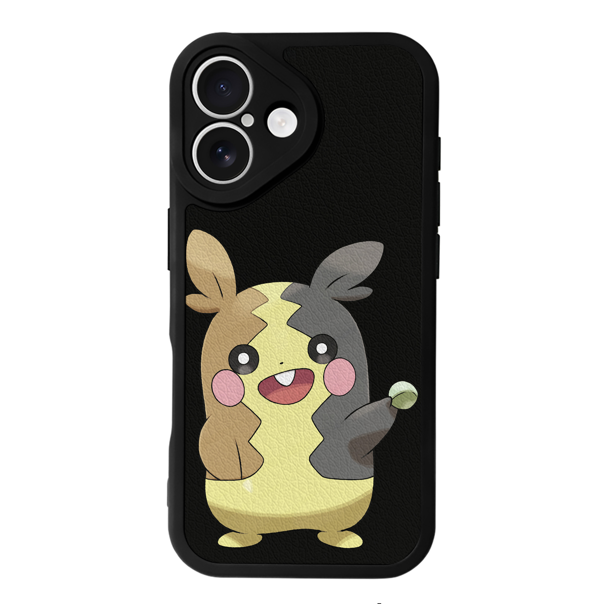 （画像用） ポケットモンスター Pokémon 【iPhone 16シリーズ対応】シリコンスマホケース（レザー調） 材質：シリコン